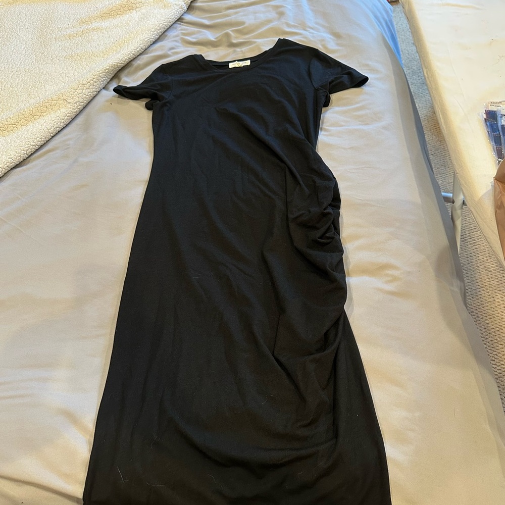 Treasure & Bond Black Long Sleeve Dress